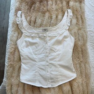 Sunday best Glenda poplin top🤍